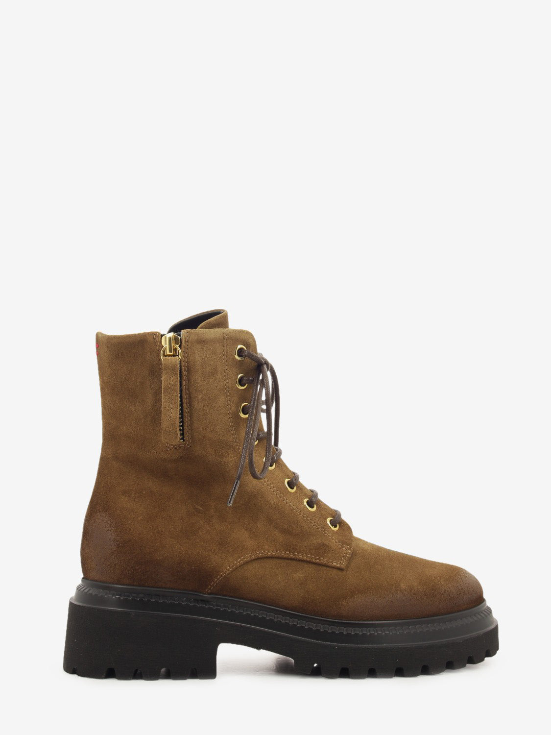 Brown Texas Velour Amphibious Shoe
