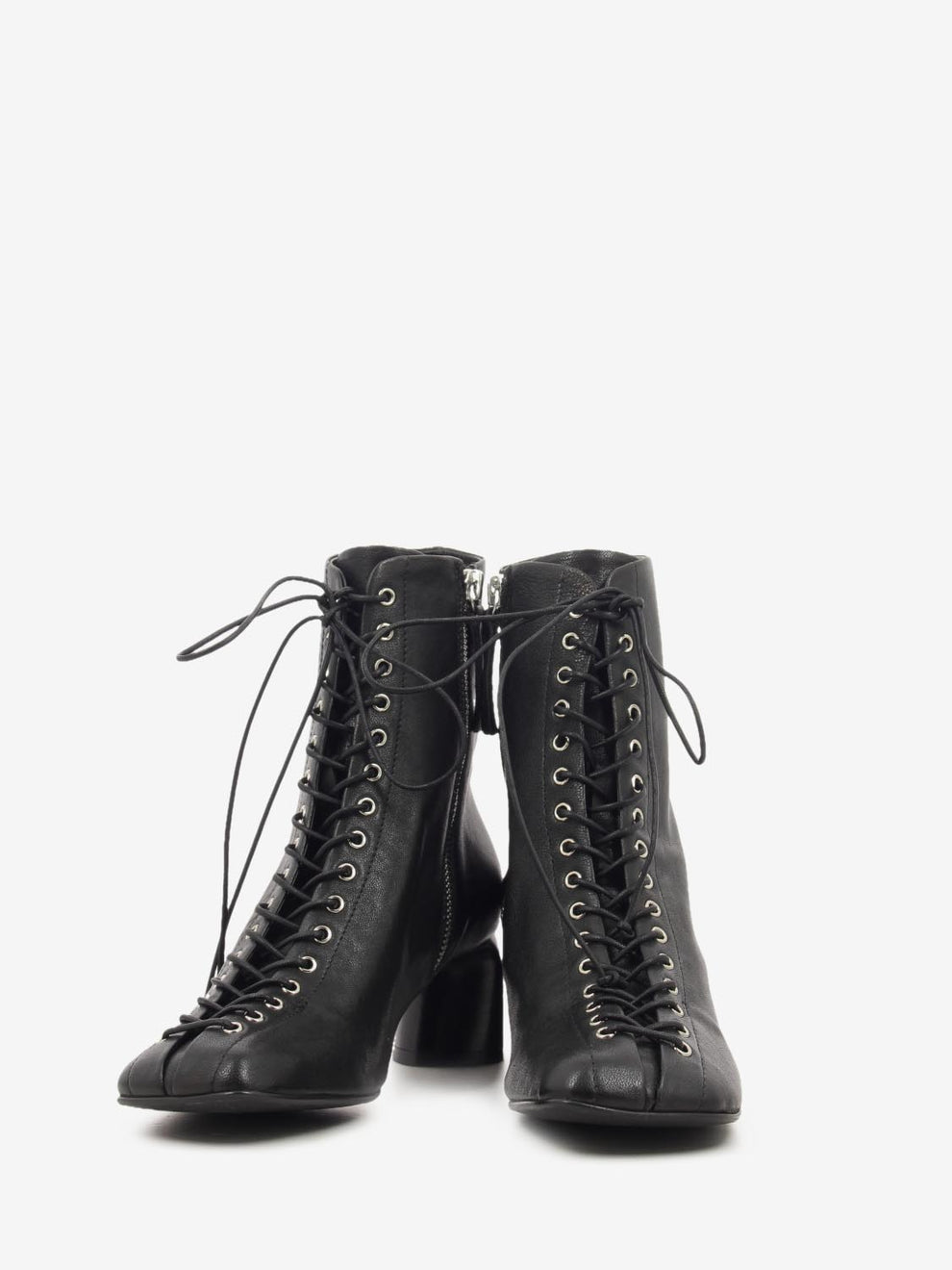 ANKLE BOOT LACES WASHED BLACK CAMI19-WASH_NERO