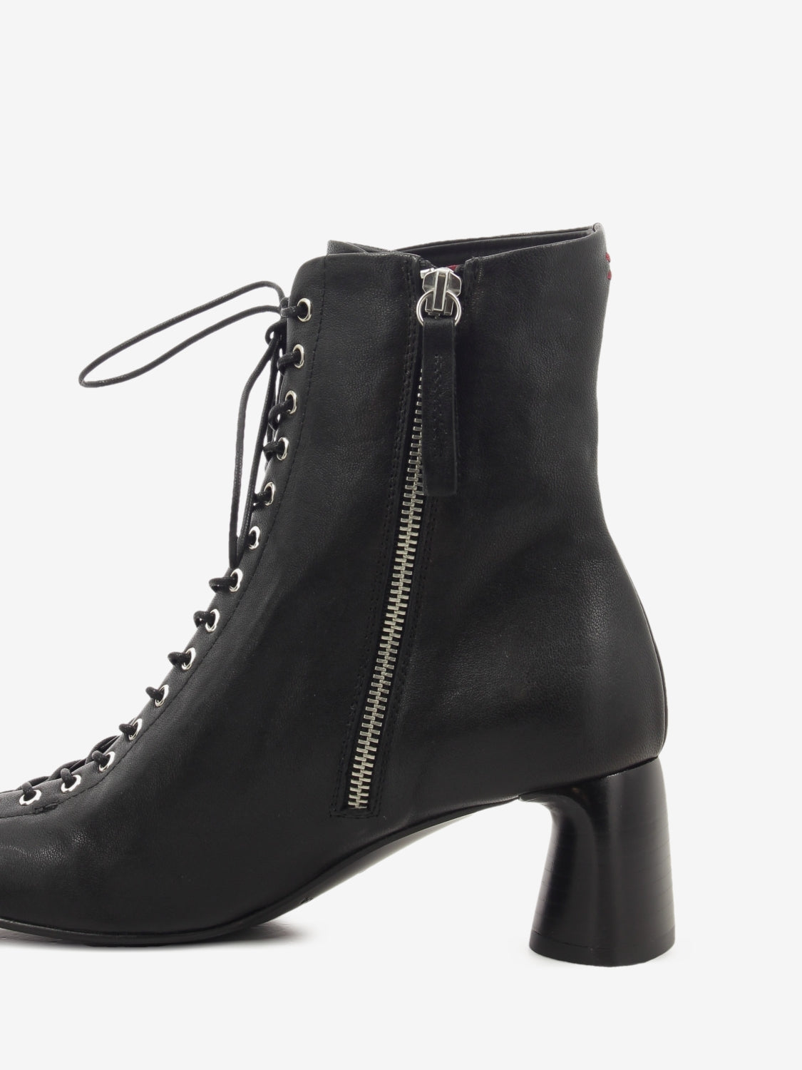 ANKLE BOOT LACES WASHED BLACK CAMI19-WASH_NERO