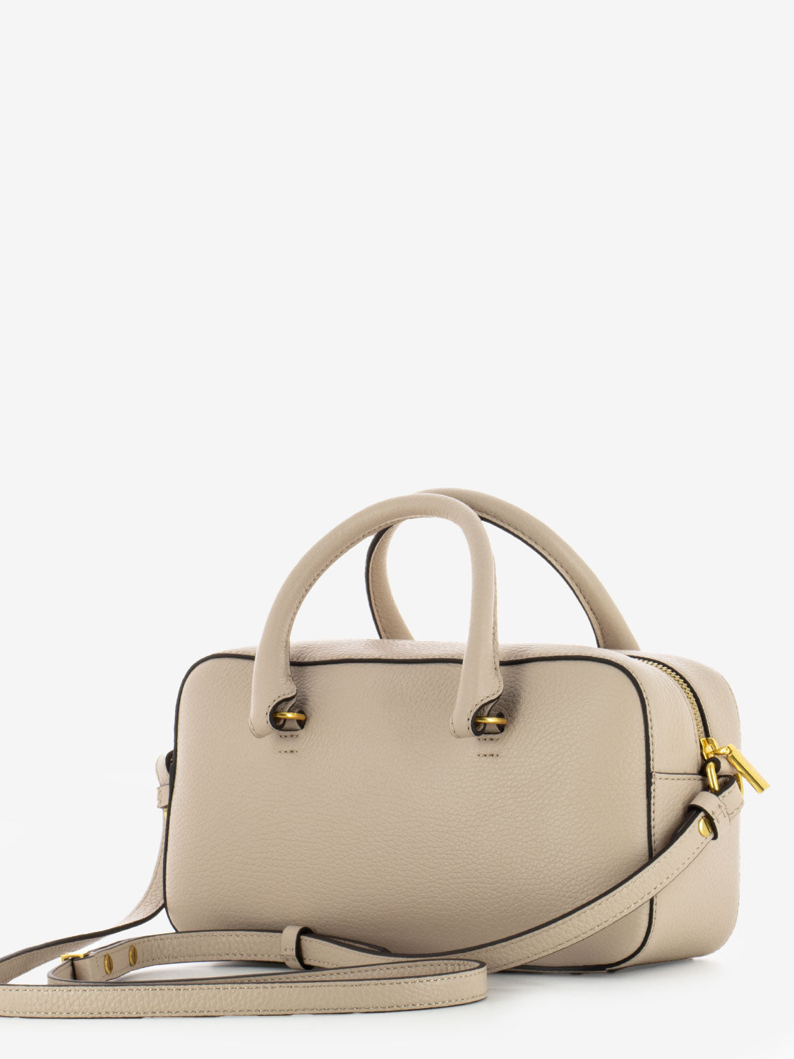 Borsa a tracolla in pelle rosa