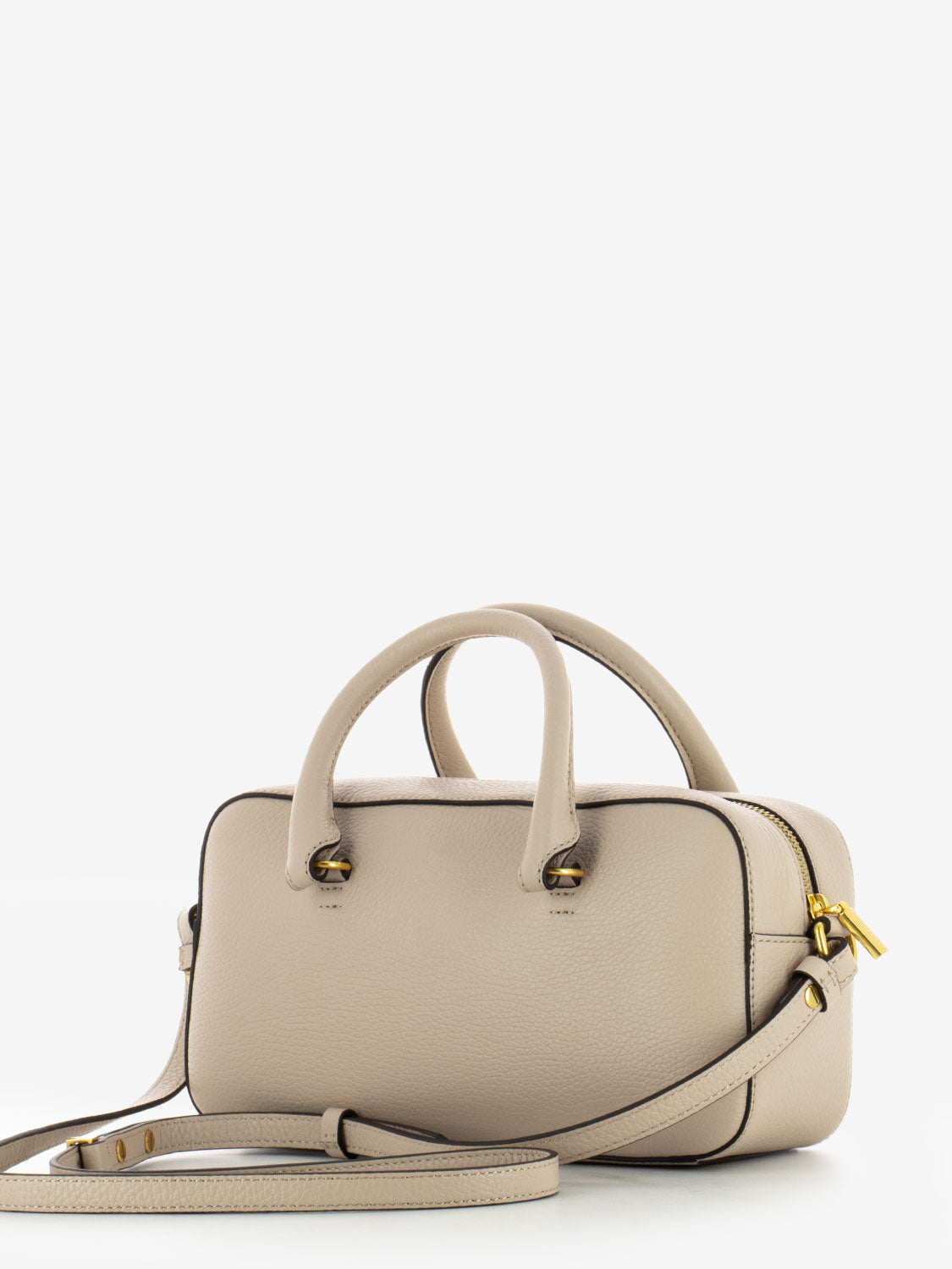 Borsa a tracolla in pelle rosa