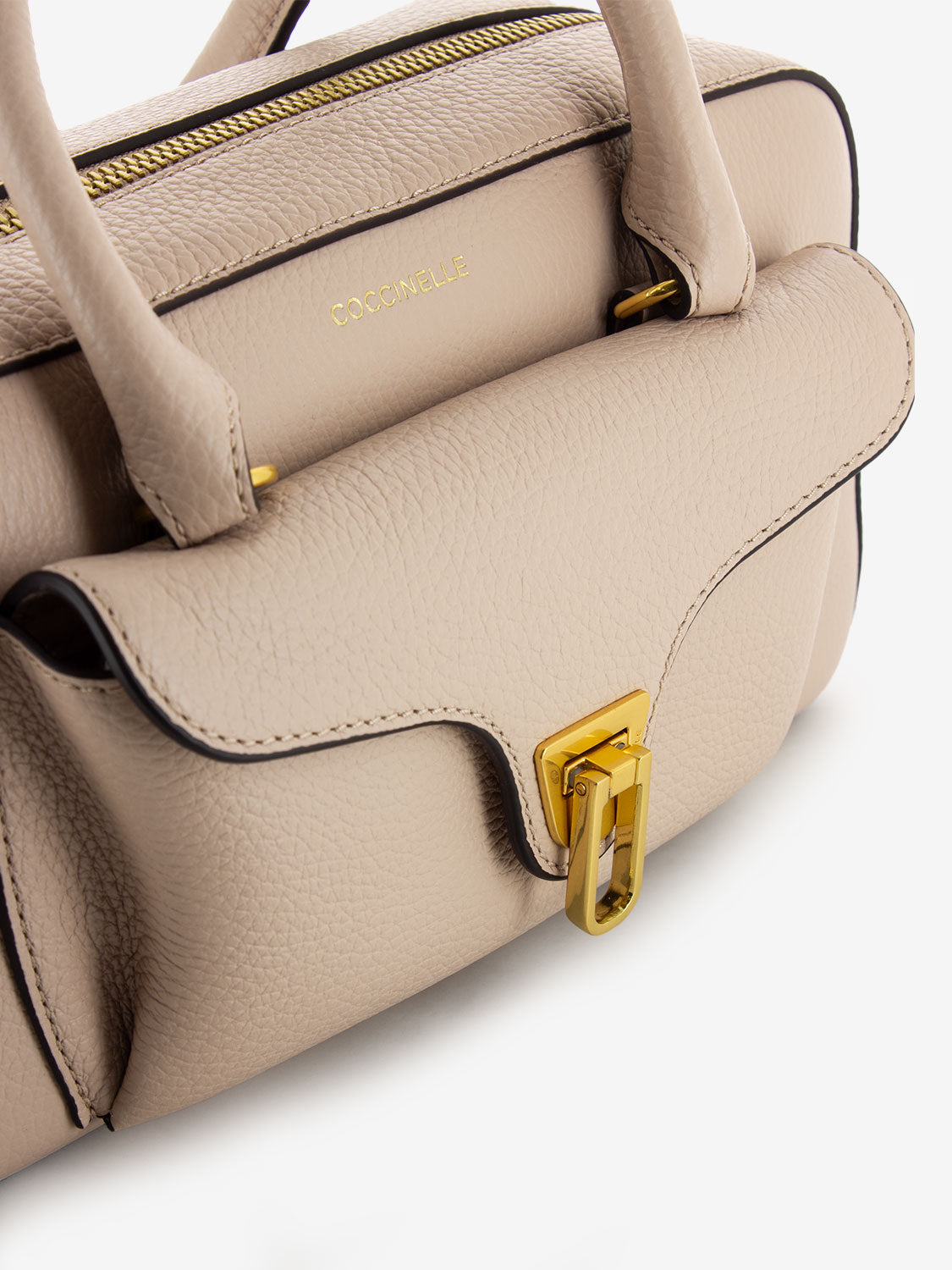 Borsa a tracolla in pelle rosa