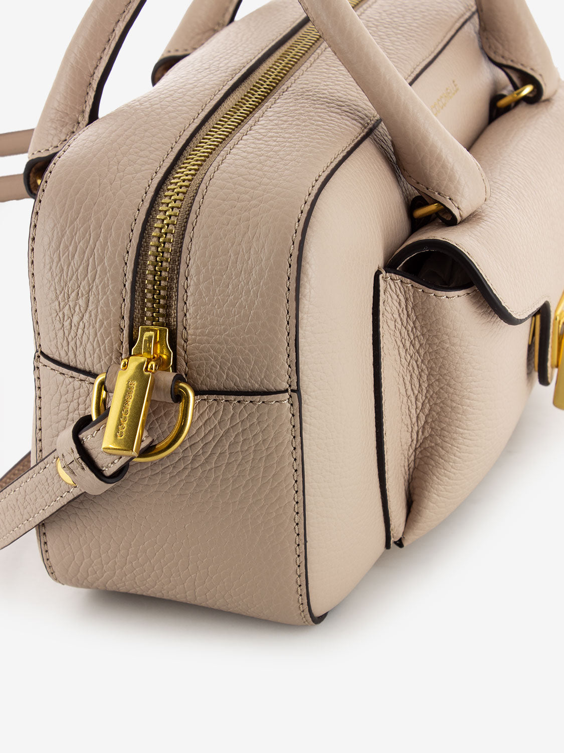Borsa a tracolla in pelle rosa
