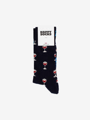 HAPPY SOCKS - Calzini glass of wine nero / multicolor