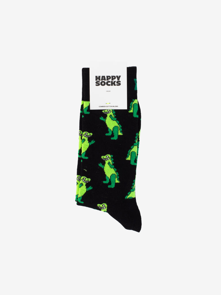 HAPPY SOCKS - Calzini inflatable dino nero / verde