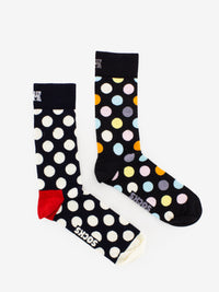 Set of 2 pack Classic Big Dot multicolor socks