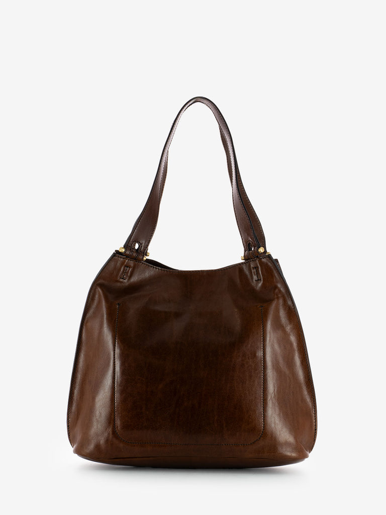 THE BRIDGE - Borsa Febe shopping marrone