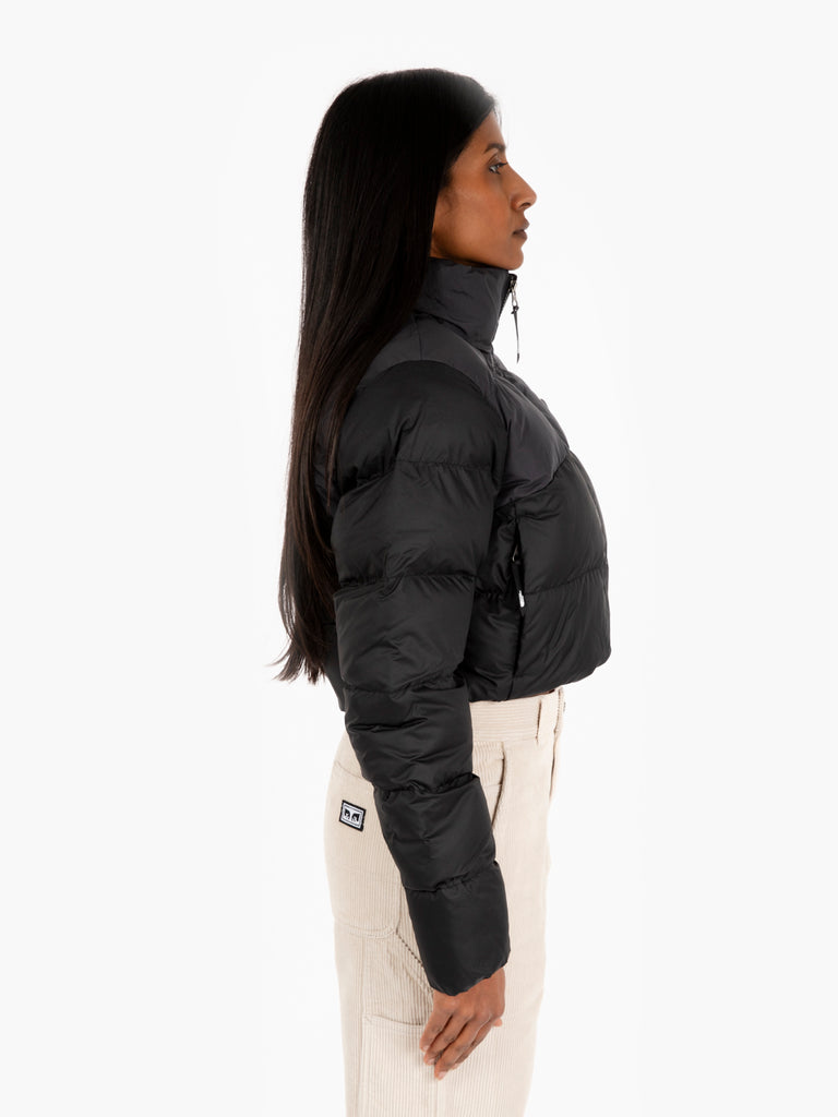 THE NORTH FACE - Piumino cropped Saikuru tnf black / asphalt grey