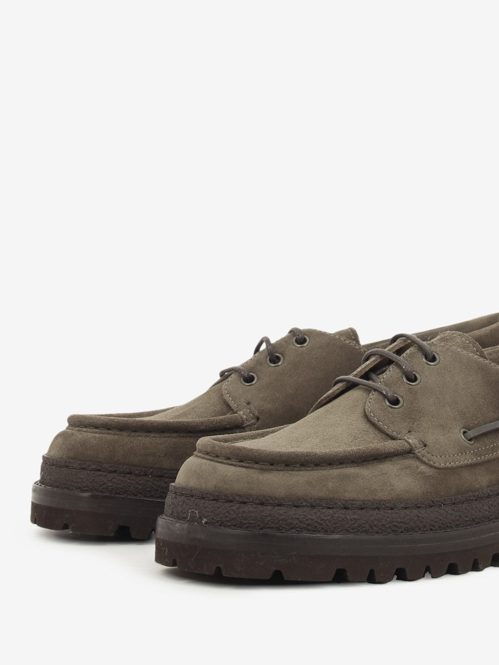 CASUAL BOAT SHOE SUEDE QUINOA 85210.S.0