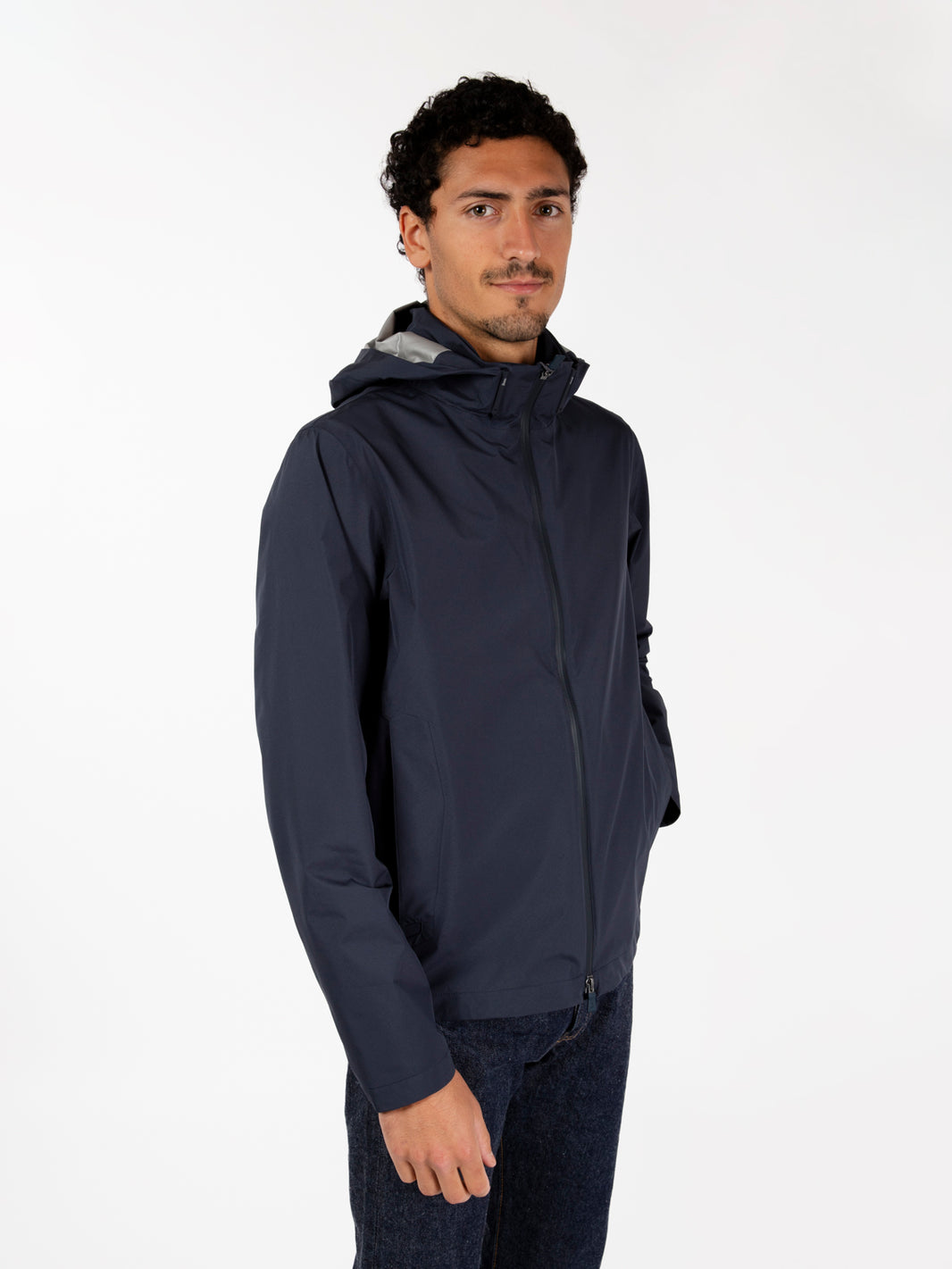 Laminar Jacket in blue goro-tex
