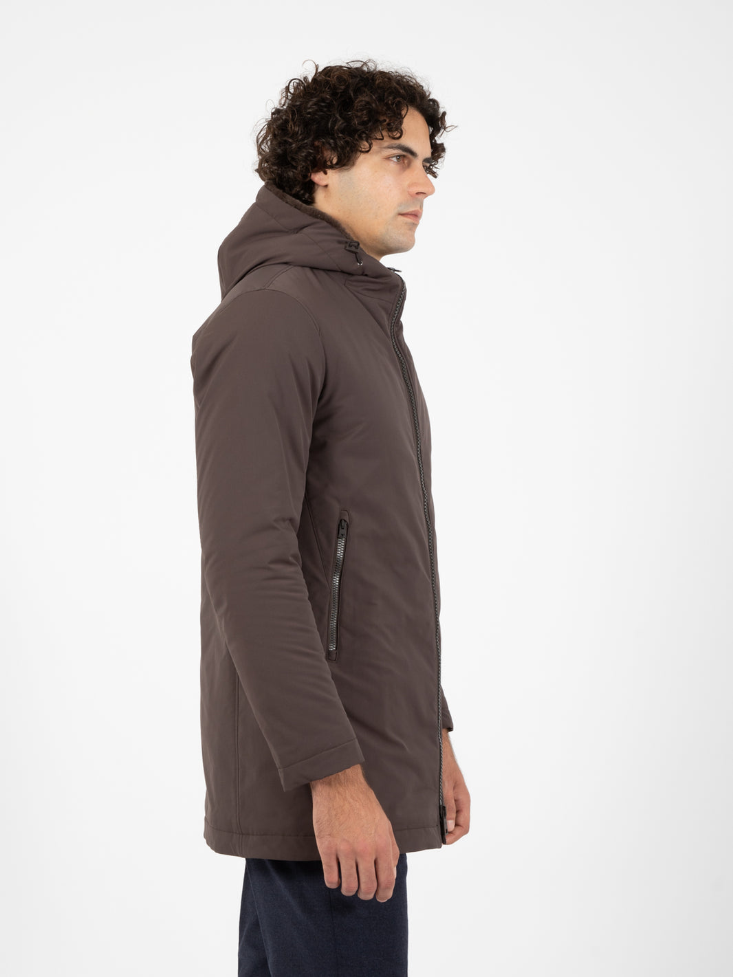Keystone Parka with brown faux fur lining