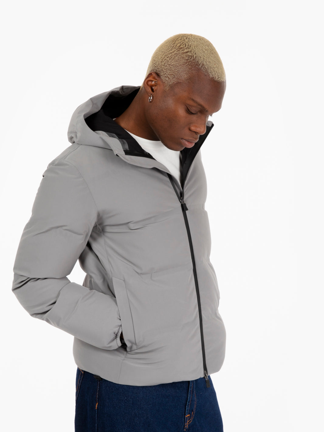 Laminar Grey Down Jacket
