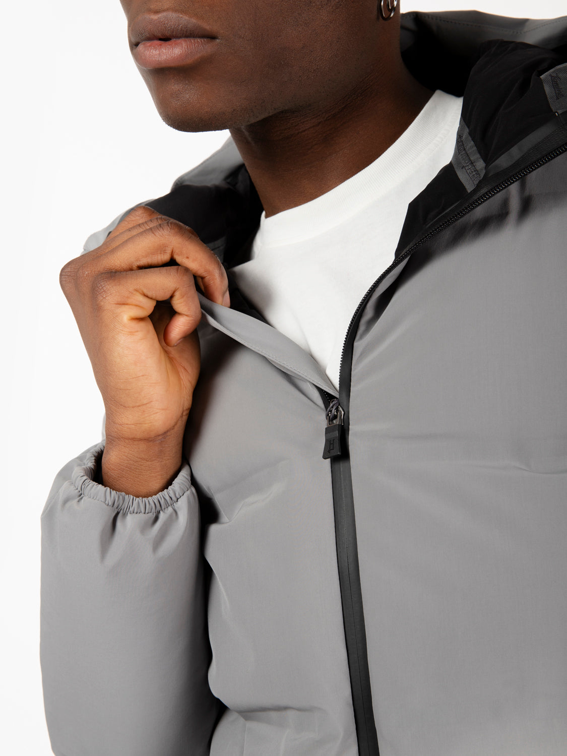 Laminar Grey Down Jacket