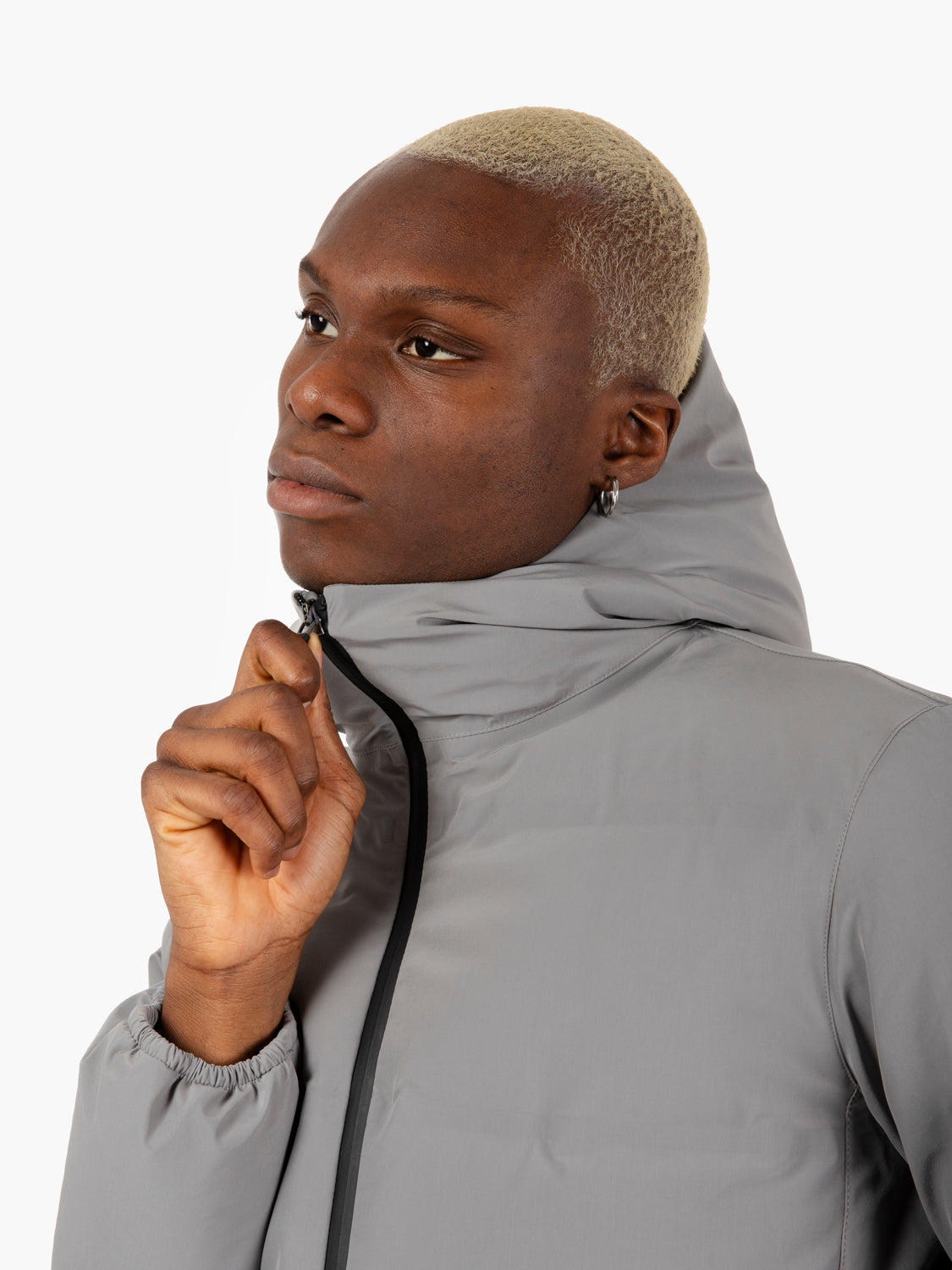 Laminar Grey Down Jacket
