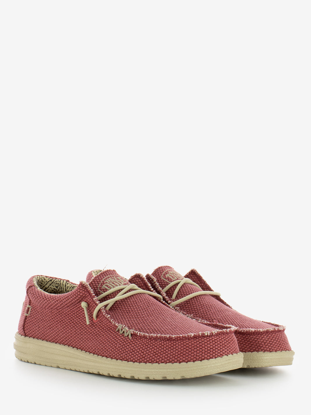 Wally braided pompeian red