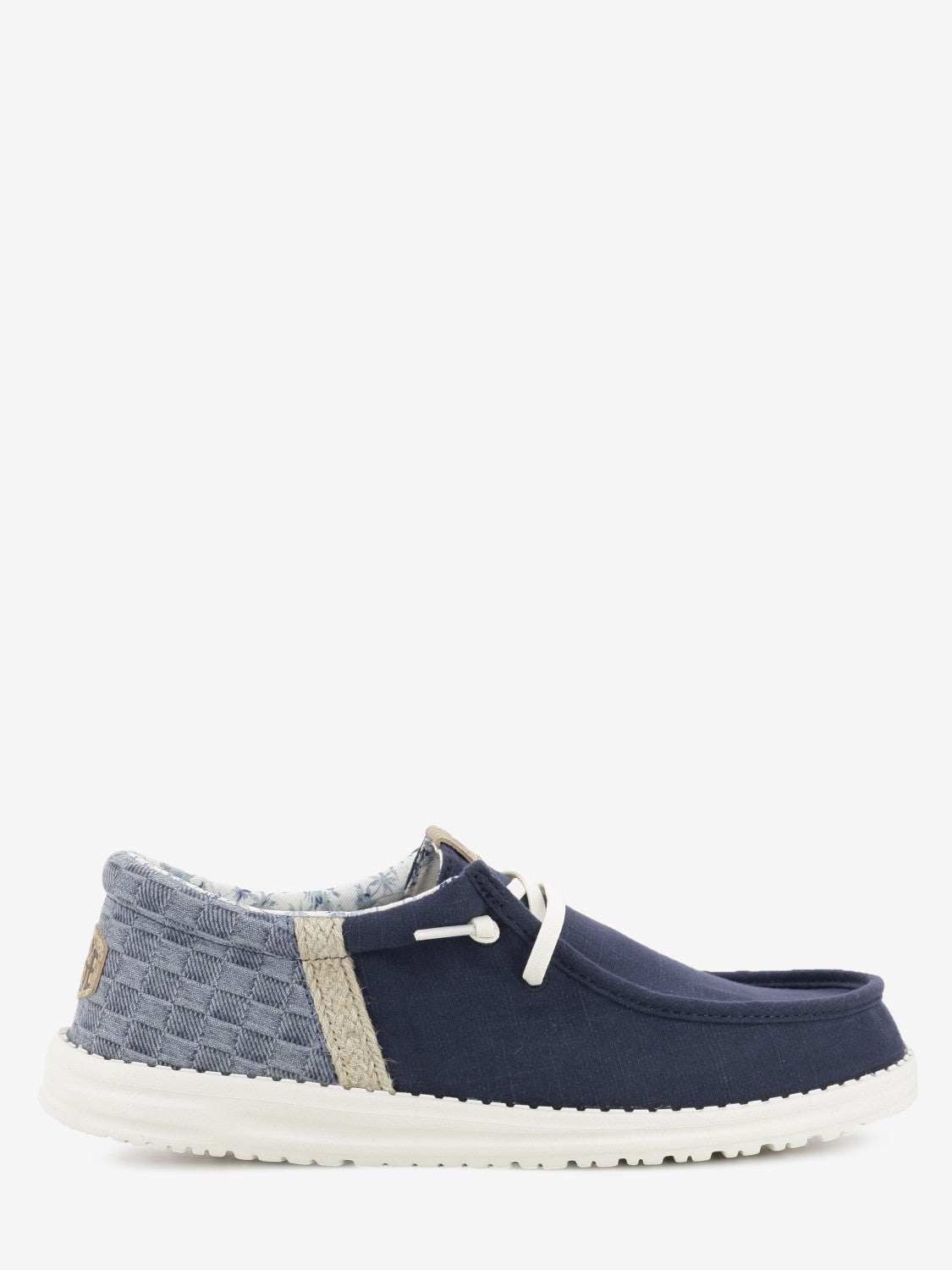 Wally Funk Summer Stitch navy blazer / multi