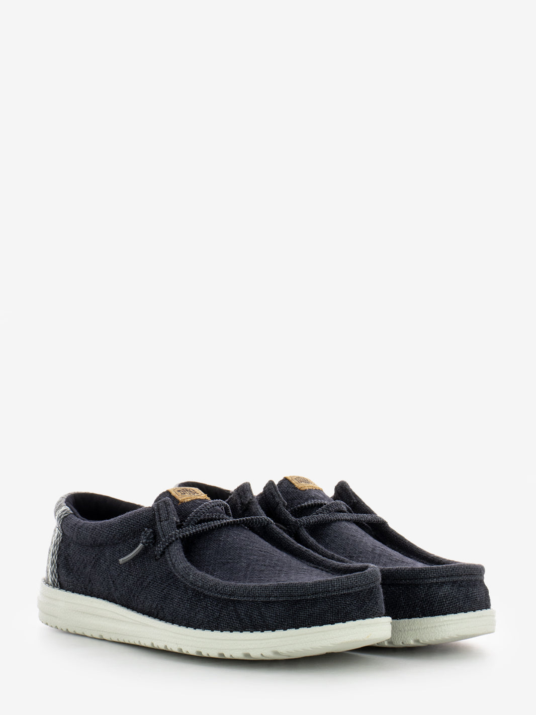 Wally jute black / granite grey