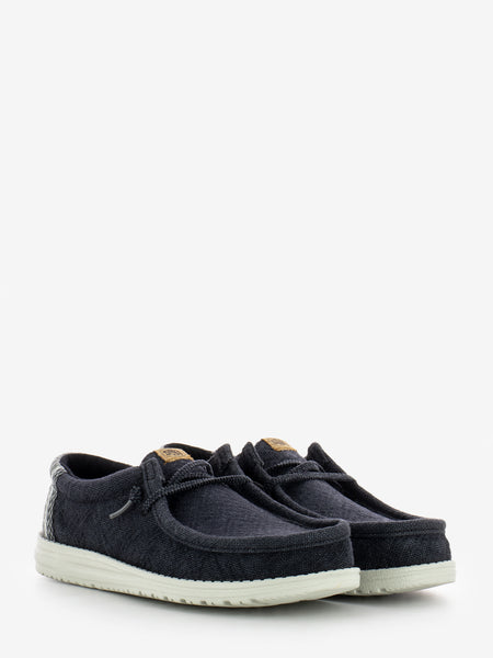 Wally jute black / granite grey