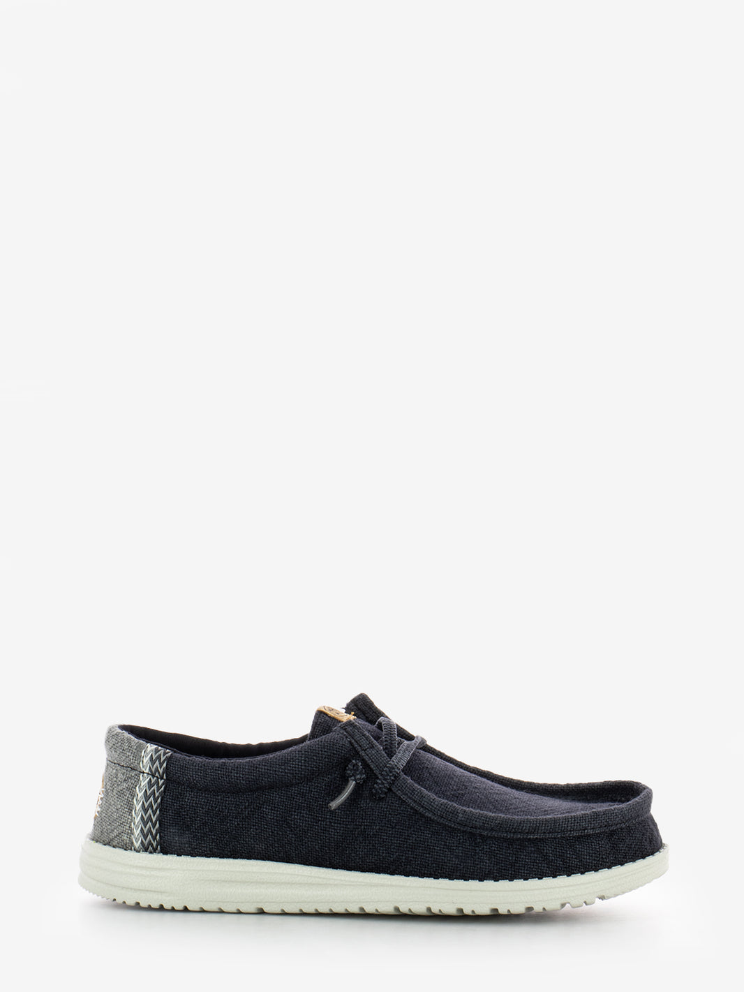 Wally jute black / granite grey