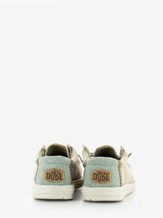 HEY DUDE - Wally jute stone grey / iceberg green