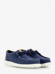 HEY DUDE - Wally palm jute navy blazer / chili red