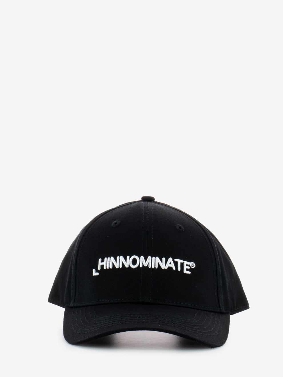Black embroidered logo cap