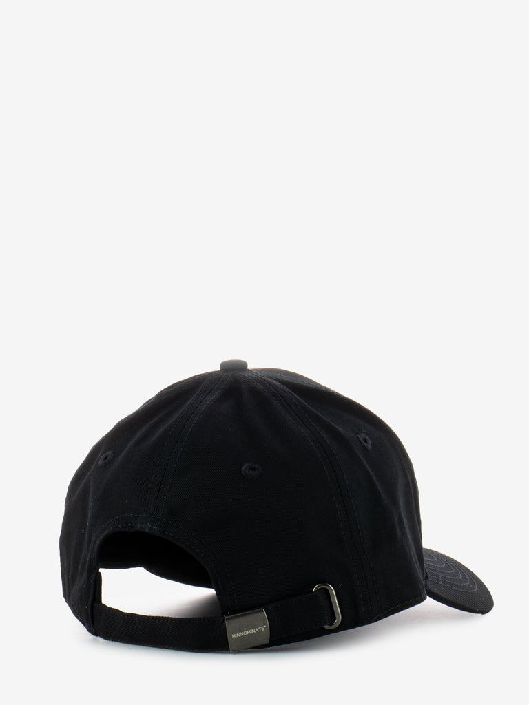 HINNOMINATE - Cappellino con logo ricamato nero
