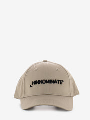 HINNOMINATE - Cappellino con logo ricamato sabbia