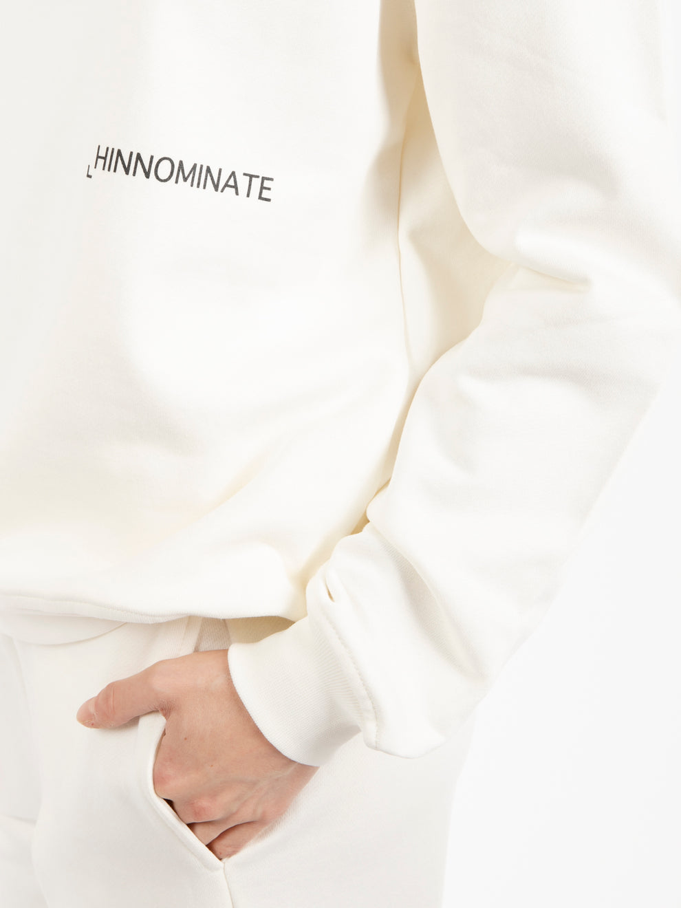 Off white cotton sweatshirt