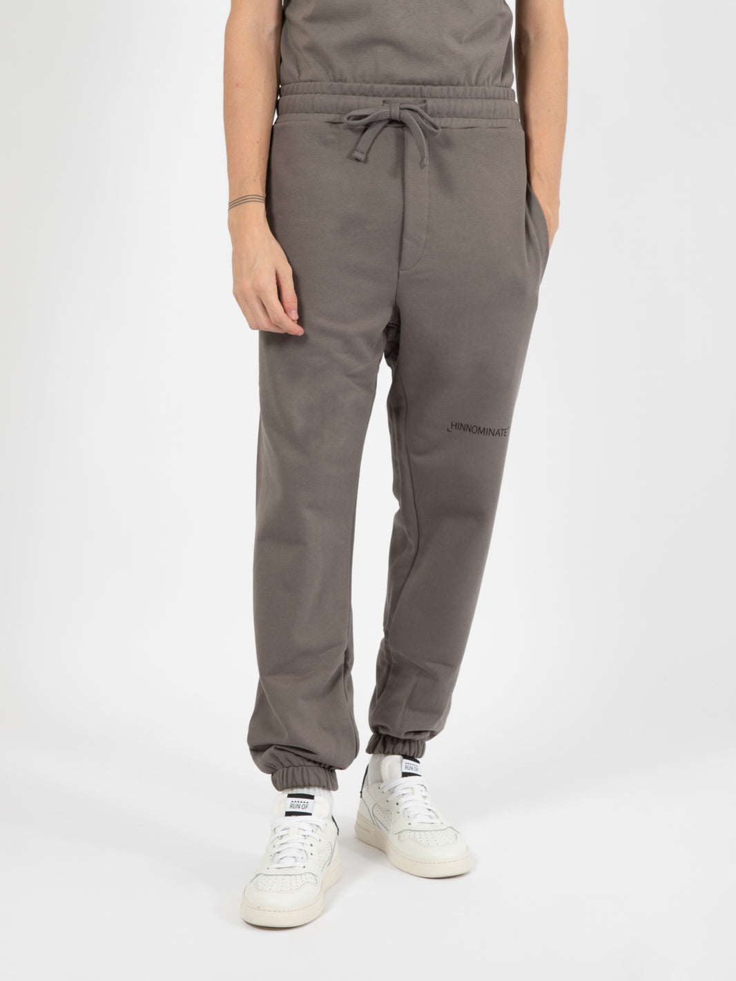 Joggers in felpa grigio