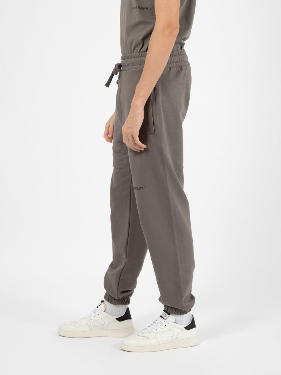 Joggers in felpa grigio