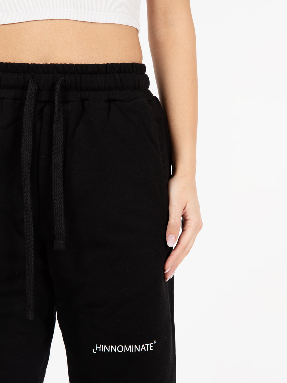 Joggers in felpa nero