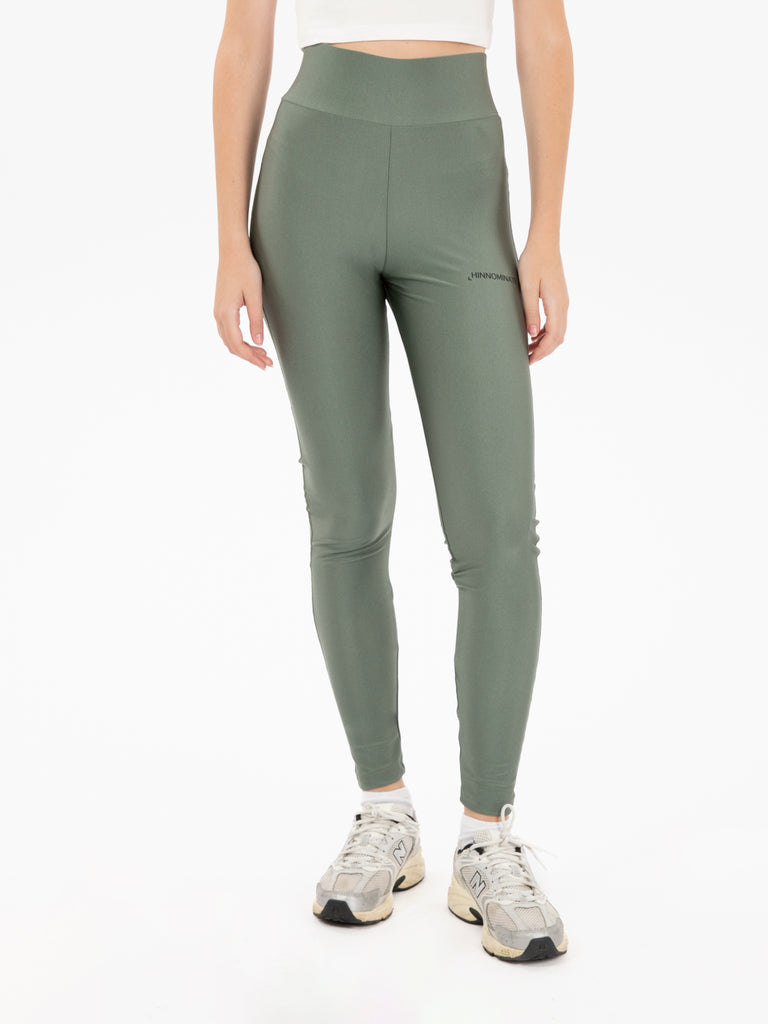 HINNOMINATE - Leggings verde salvia