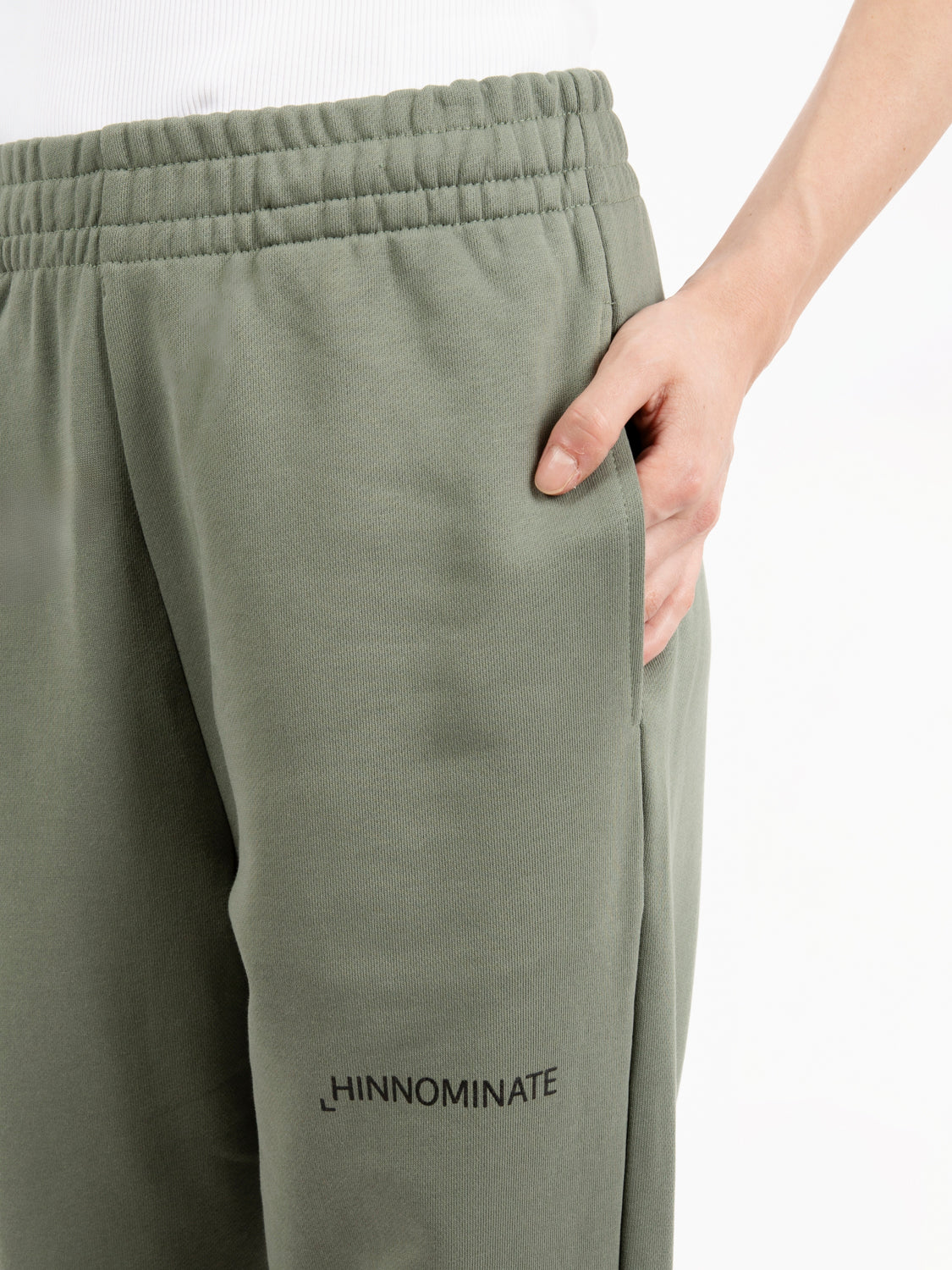 Pantalone in felpa salvia