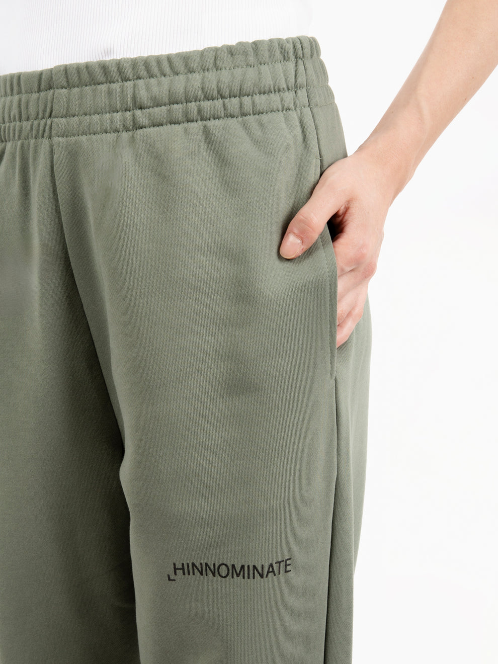 Pantalone in felpa salvia
