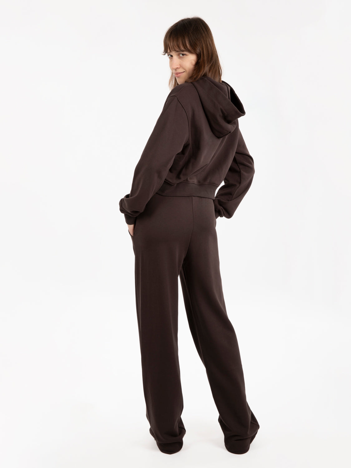 Pantalone palazzo in fepa moro