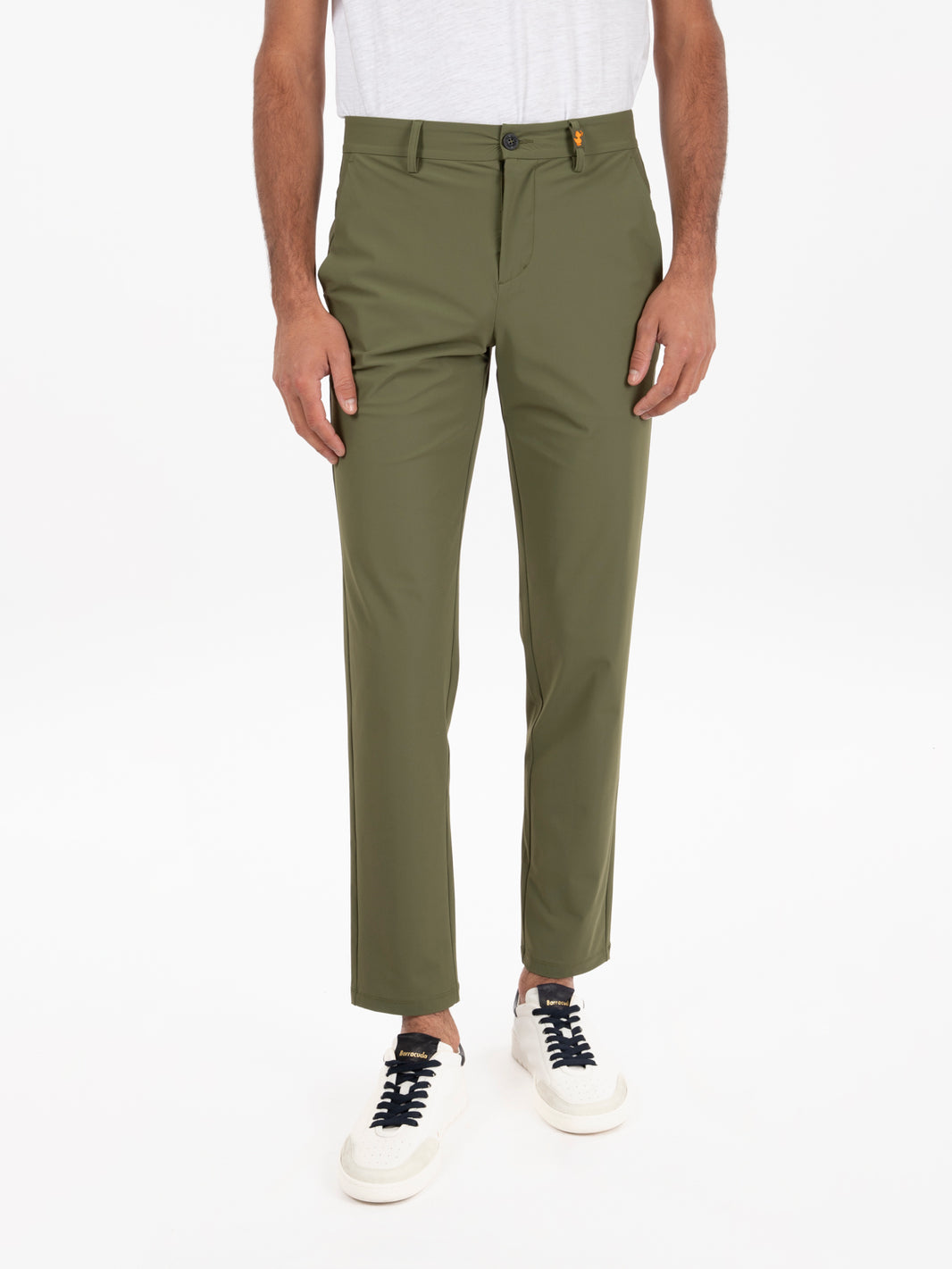 Pantaloni chino Steve slim fit dusty olive