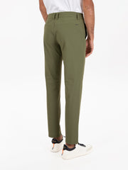 SAVE THE DUCK - Pantaloni chino Steve slim fit dusty olive