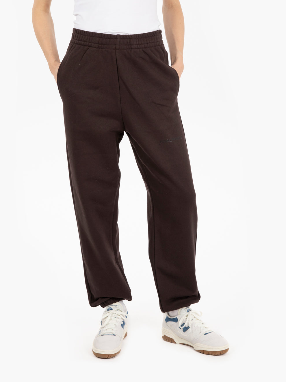 Dark brown sweatpants