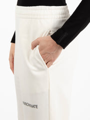 HINNOMINATE - Pantaloni in felpa off white