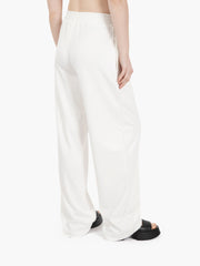 HINNOMINATE - Pantaloni in modal vita alta bianco