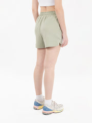 HINNOMINATE - Shorts logo lettering verde aloe