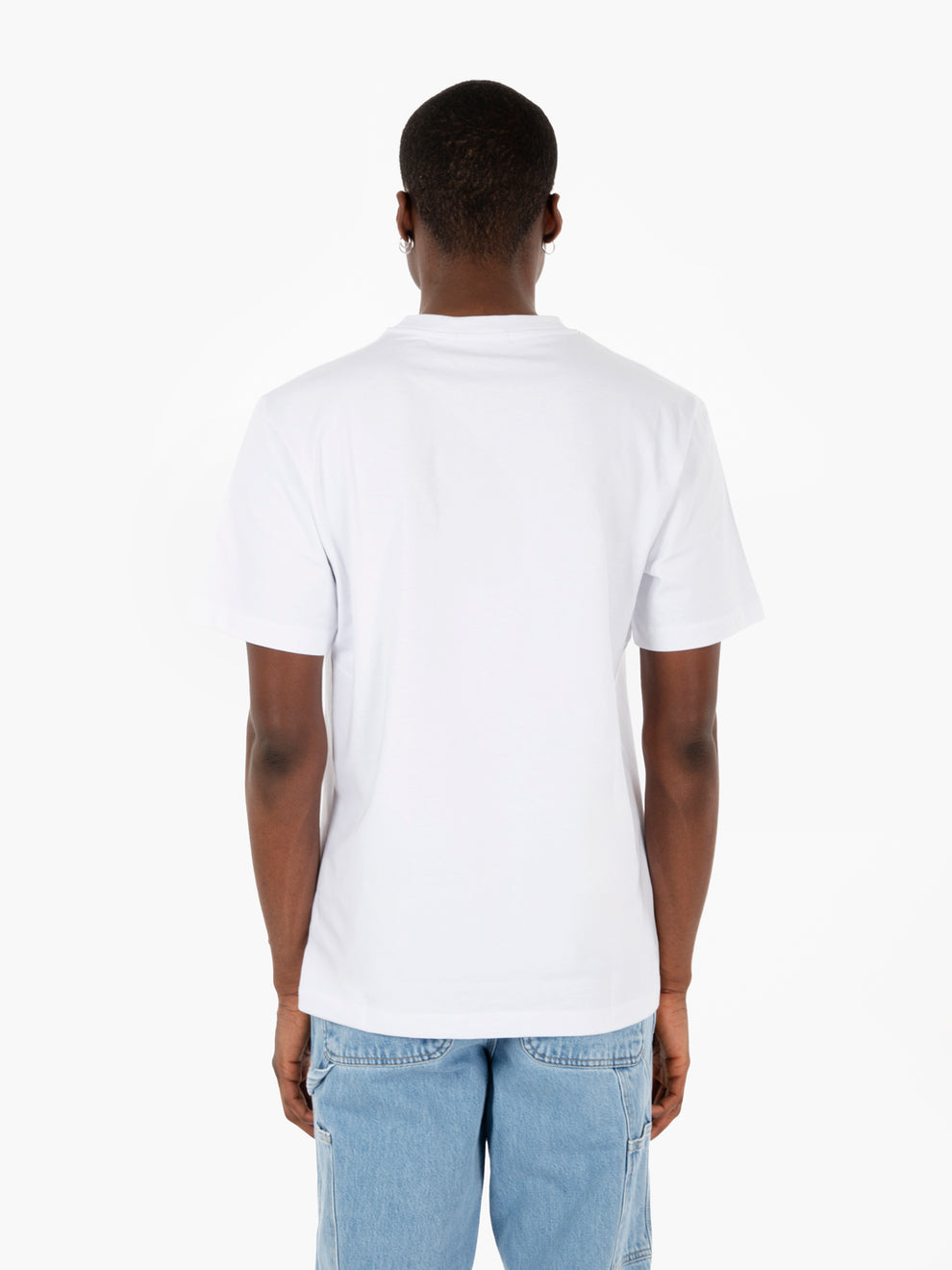 T-shirt in jersey bianco