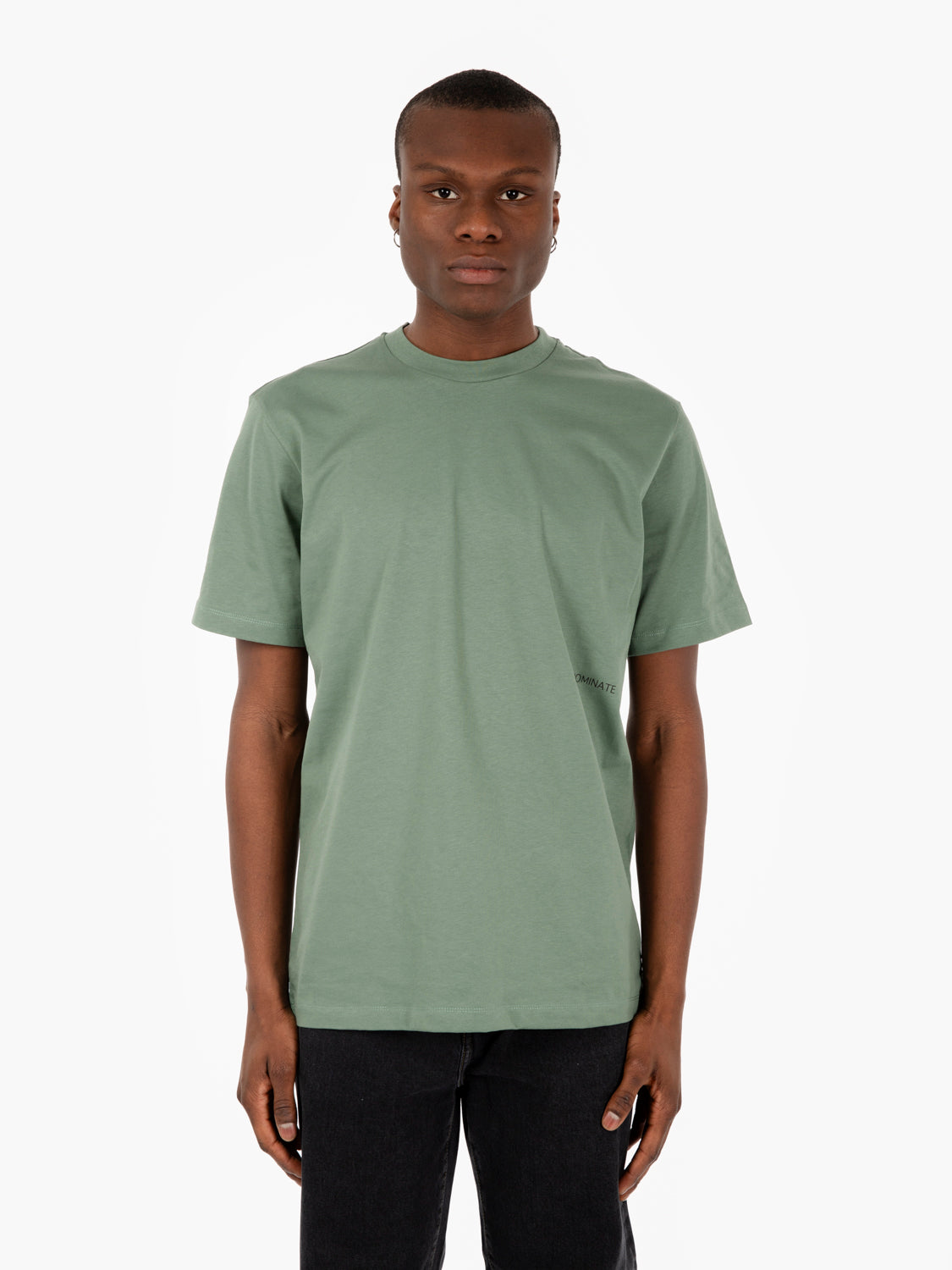 HINNOMINATE - Moss Green Jersey T-Shirt | STIMM