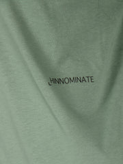 HINNOMINATE - T-shirt in jersey verde muschio