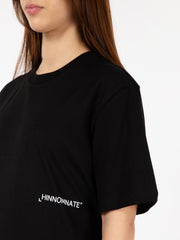 HINNOMINATE - T-shirt jersey logo lettering black