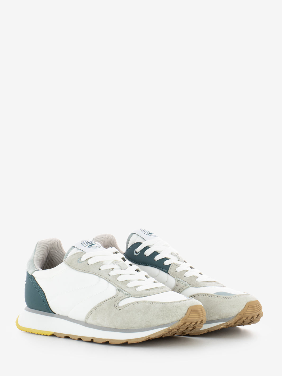 White / petrol Agrinio sneakers