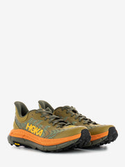 HOKA ONE ONE - M Safate Speed 4 arancio / verde