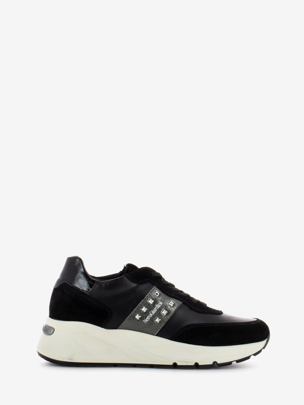 Sneakers Arold in pelle nere