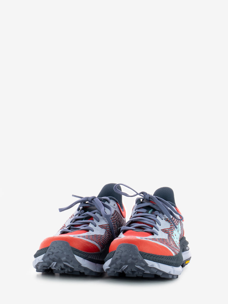 HOKA ONE ONE - Sneakers W Mafate Speed 4 grigio / rosso